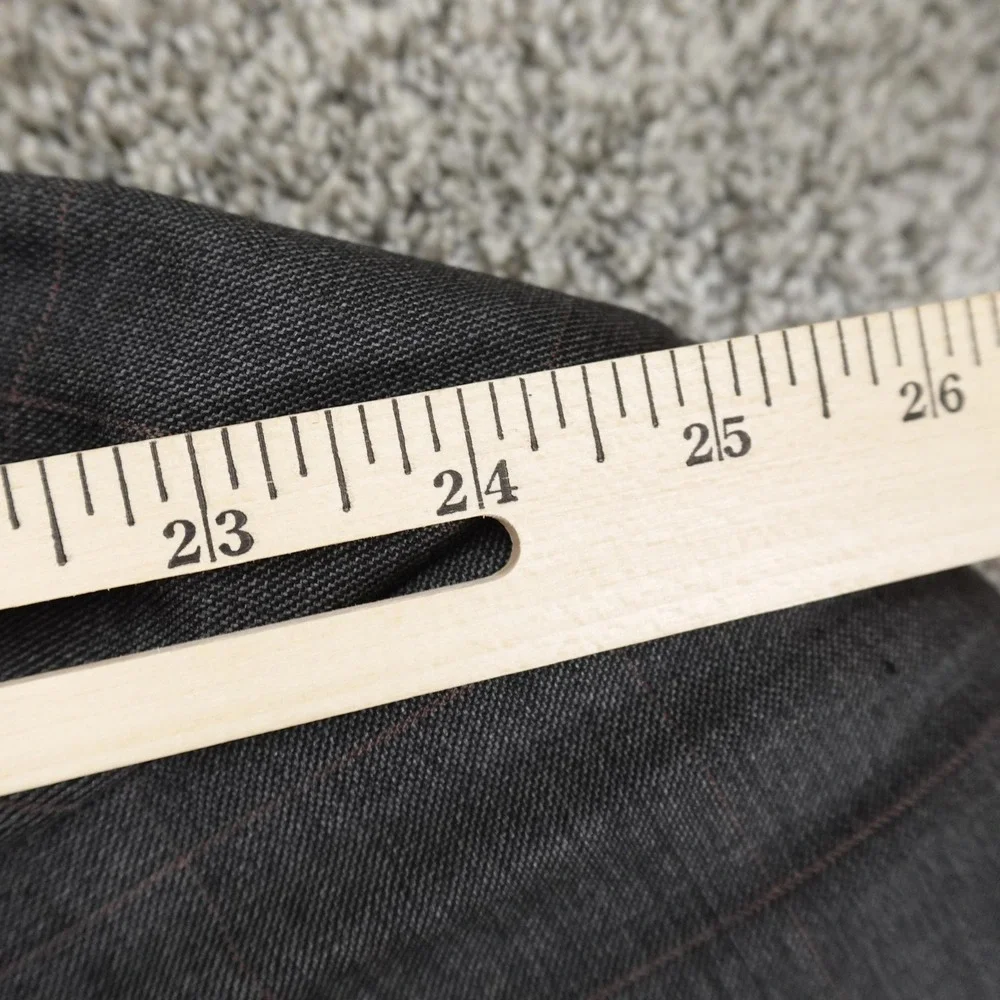 Daniel Cremieux Blazer Mens 46R Gray‎ Loro Piana Wool Sport Coat Suit Jacket USA